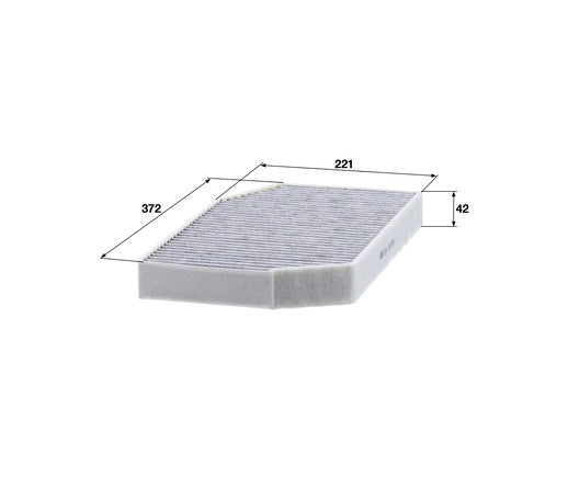Mann-Filter CUK38004 utastér pollenszűrő