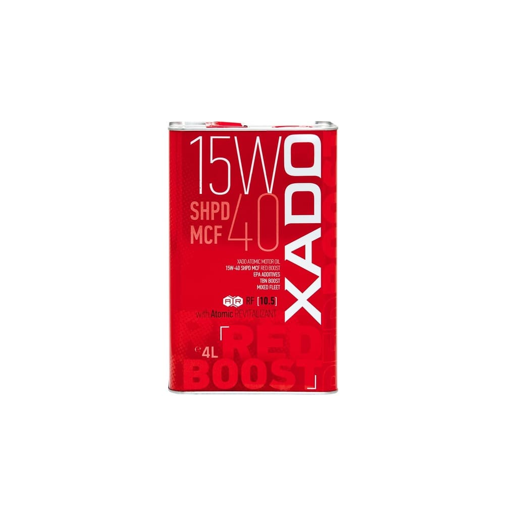 Xado Atomic SHPD MCF 15W40 red boost 4L