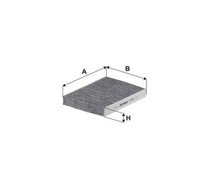 Filtron K1052A aktívszenes pollenszűrő