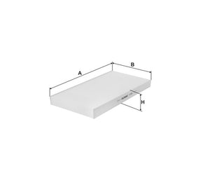 Filtron K1202 aktívszenes pollenszűrő