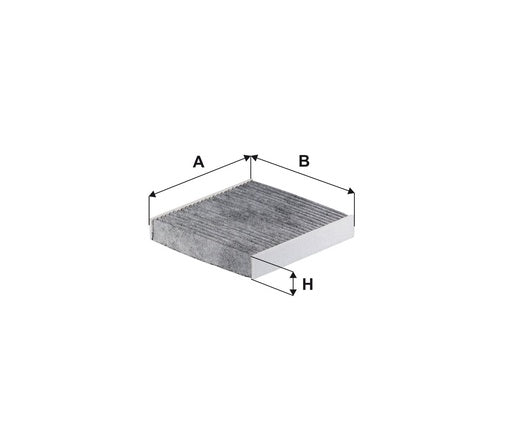 Filtron K1236A aktívszenes pollenszűrő