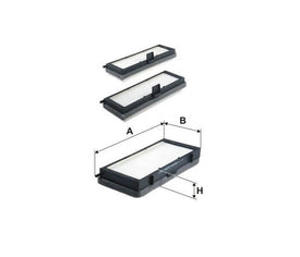 Filtron K1363-3X pollenszűrő