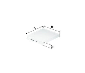 Filtron K1381 pollenszűrő