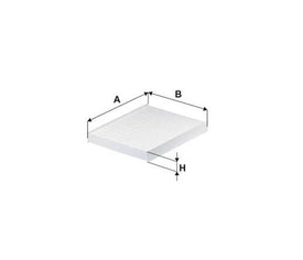 Filtron K1410 pollenszűrő