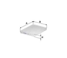 Filtron K1423 pollenszűrő