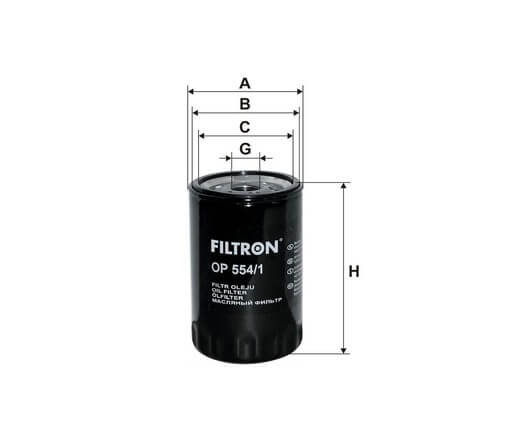 Filtron OP554-1 olajszűrő