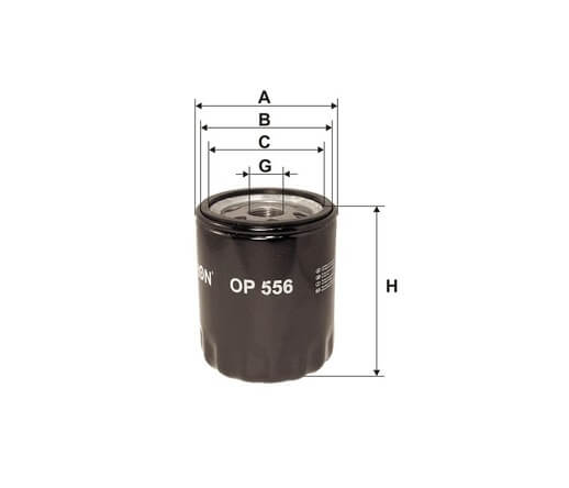 Filtron OP556 olajszűrő