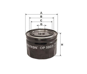 Filtron OP580-2 olajszűrő