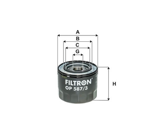 Filtron OP587-3 olajszűrő