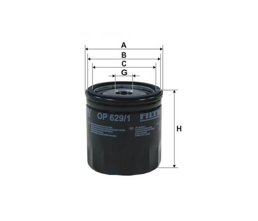 Filtron OP629-1 olajszűrő