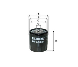 Filtron OP643-6 olajszűrő