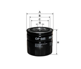 Filtron OP645 olajszűrő