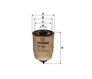 Filtron PP843 üzemanyagszűrő