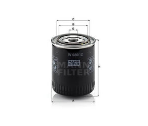 Mann-Filter W930-12 olajszűrő
