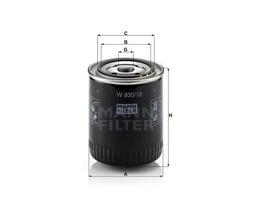 Mann-Filter W930-12 olajszűrő