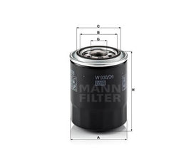 Mann-Filter W930-26 olajszűrő