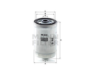 Mann-Filter WK8030 üzemanyagszűrő