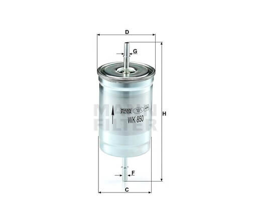 Mann-Filter WK850 üzemanyagszűrő