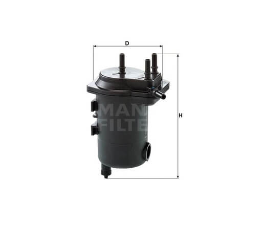 Mann-Filter WK939-10x üzemanyagszűrő