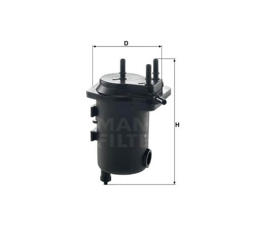 Mann-Filter WK939-12x üzemanyagszűrő