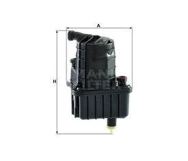 Mann-Filter WK939-3 üzemanyagszűrő