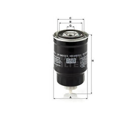 Mann-Filter WK940-22 üzemanyagszűrő