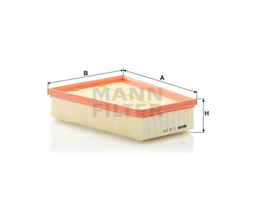 Mann-Filter C25115 levegőszűrő