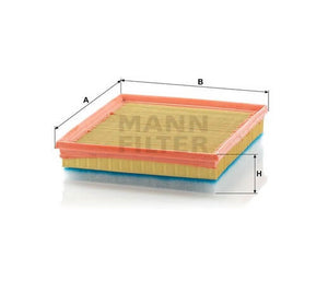 Mann-Filter C2687 levegőszűrő