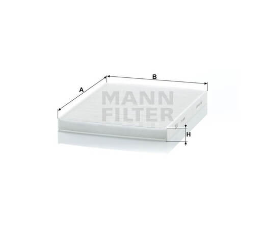 Mann-Filter CU2436 utastér pollenszűrő