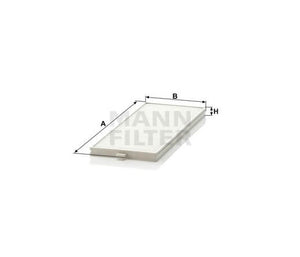 Mann-Filter CU2506-2 utastér pollenszűrő