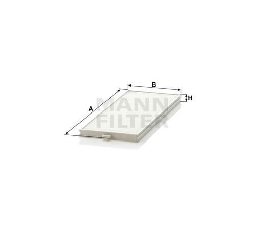 Mann-Filter CU2506-2 utastér pollenszűrő