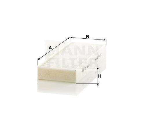 Mann-Filter CU26014-2 utastér pollenszűrő