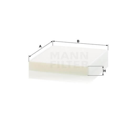 Mann-Filter CU26021 utastér pollenszűrő