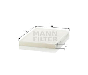 Mann-Filter CU2620 utastér pollenszűrő
