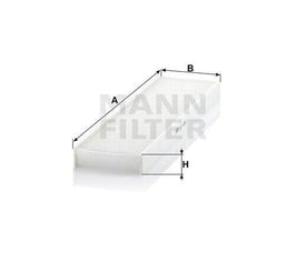 Mann-Filter CU4436 utastér pollenszűrő