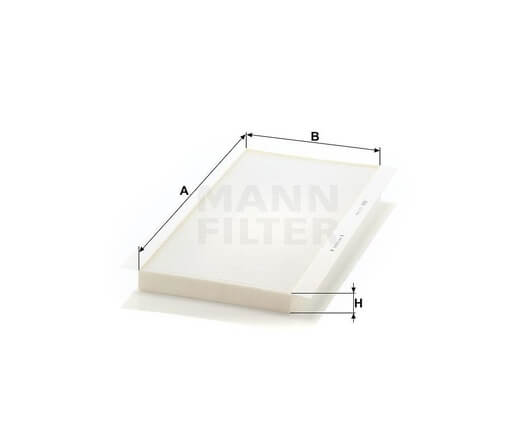 Mann-Filter CU5366 utastér pollenszűrő
