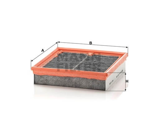 Mann-Filter CUK2184 utastér pollenszűrő