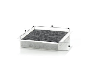 Mann-Filter CUK2338 utastér pollenszűrő