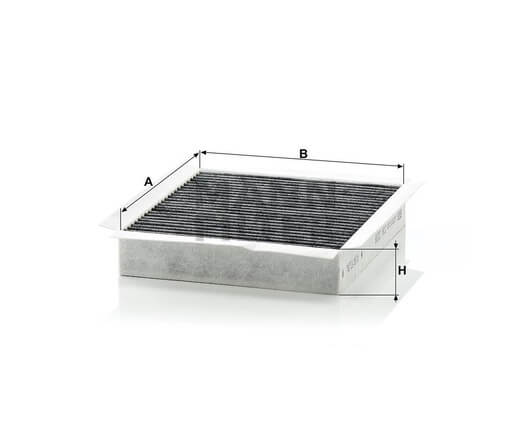 Mann-Filter CUK2338 utastér pollenszűrő