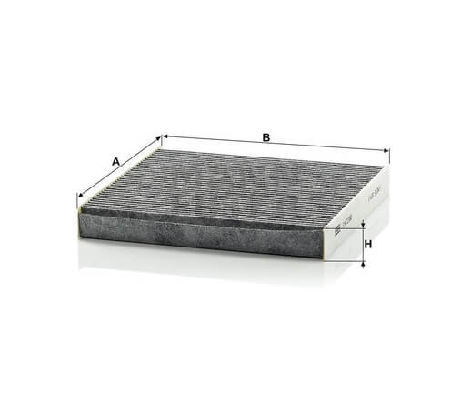Mann-Filter CUK2358 utastér pollenszűrő