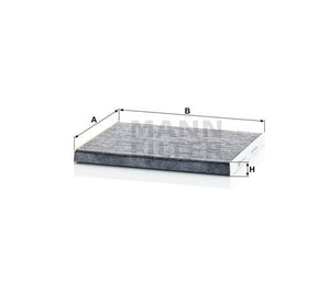 Mann-Filter CUK24004 utastér pollenszűrő