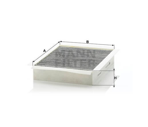 Mann-Filter CUK26003 utastér pollenszűrő
