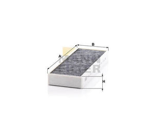 Mann-Filter CUK26014-2 utastér pollenszűrő