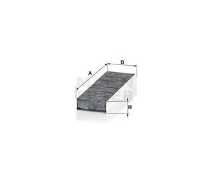 Mann-Filter CUK26025-2 utastér pollenszűrő