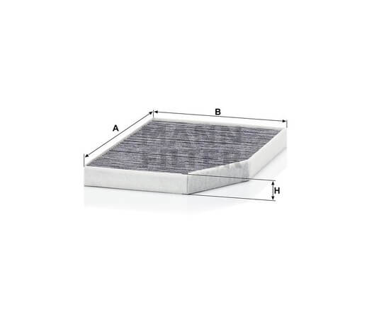 Mann-Filter CUK30007 utastér pollenszűrő