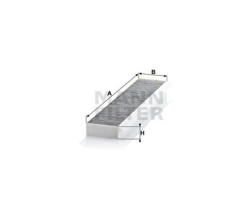 Mann-Filter CUK5141 utastér pollenszűrő