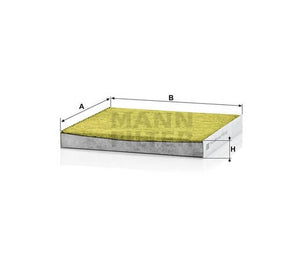 Mann-Filter FP22021 antiallergén utastér pollenszűrő
