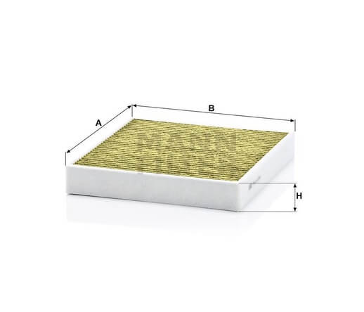 Mann-Filter FP26010 antiallergén utastér pollenszűrő