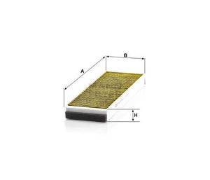 Mann-Filter FP3023-2 antiallergén utastér pollenszűrő 2db