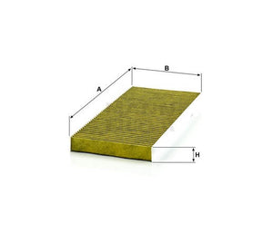Mann-Filter FP3567 antiallergén utastér pollenszűrő